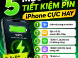 5 Mẹo Tiết Kiệm Pin iPhone Cực Hay | Dùng Cả Ngày Vẫn Còn 30% Pin