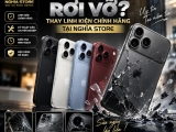 iPhone 18 Pro Max rơi vỡ: Thay linh kiện chính hãng tại Nghĩa Store