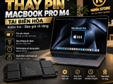 Thay Pin MacBook Pro M4 Biên Hòa Uy Tín, Kiểm Tra Trước Khi Thay