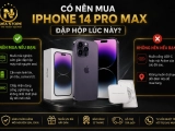 Đập hộp iPhone 14 Pro Max Fullbox: nơi còn hàng