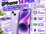 Đánh giá iPhone 14 Plus: Màn hình lớn, pin tốt và những điều cần biết