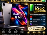 iPad Pro 13 inch M4 sử dụng bao lâu mới cạn pin? Thời lượng pin