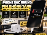 iPhone sạc nhưng pin không tăng tại Hố Nai – Trảng Bom