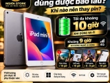 Pin iPad mini 5 dùng được bao lâu? Dấu hiệu chai pin cần biết