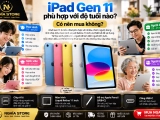 iPad Gen 11 phù hợp với độ tuổi nào? Tư vấn chọn mua 2026