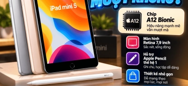 iPad mini 5 có còn xử lý mượt không? Có đáng mua năm 2026?