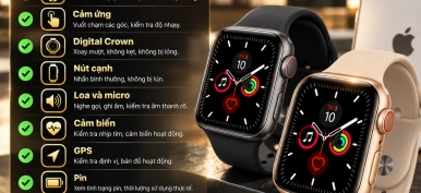 So sánh Apple Watch Series 5 và Series 4: Khác biệt đáng chú ý