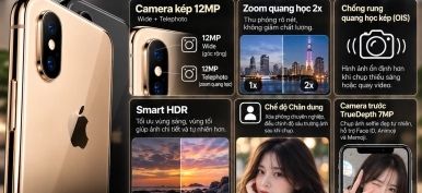 iPhone XS: Thiết kế ngoại hình và chức năng nổi bậtiPhone XS: Thiết kế ngoại hình và chức năng nổi bật