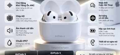 AirPods 5 có gì mới? Giá bao nhiêu, khi nào mở bán tại Việt Nam?