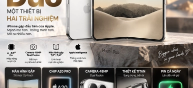 iPhone Duo: Giá, thiết kế gập, cấu hình và có đáng mua không?