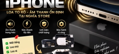 Thay Cụm Chuông iPhone Uy Tín, Loa To Rõ Tại Nghĩa Store