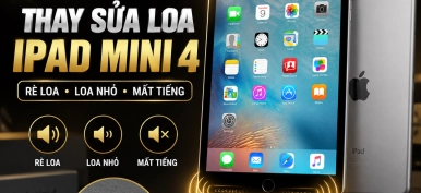 Thay Sửa Loa iPad Mini 4 Ở Đâu Uy Tín? | Nghĩa Store