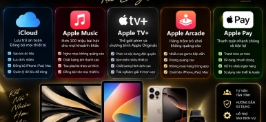 Dịch vụ iCloud, Apple Music, Apple TV+, Arcade, Pay tại Đồng Nai
