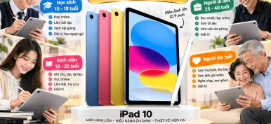 iPad 10 phù hợp với độ tuổi nào? Ai nên mua iPad 10 hiện nay?