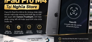 Thay Sửa Face ID iPad Pro M4 Uy Tín Tại Nghĩa Store