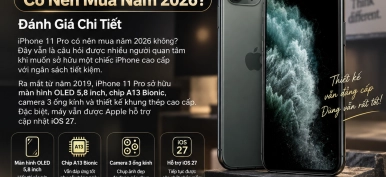 iPhone 11 Pro Có Nên Mua Năm 2026? Đánh Giá Chi Tiết