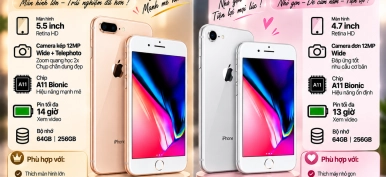 So sánh iPhone 8 Plus và iPhone 8: Khác gì, nên chọn máy nào?