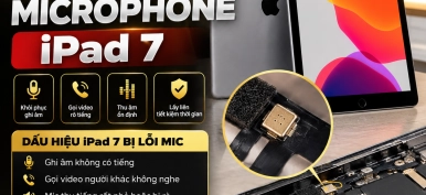 Thay Cáp Mic Microphone iPad 7 Uy Tín, Lấy Liền | Nghĩa Store