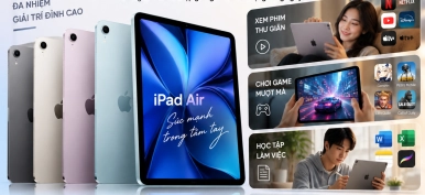 iPad Air có phù hợp để giải trí và chơi game không?