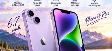 iPhone 14 Plus có gì nổi bật? Màn hình 6.7 inch, pin lâu và A15 Bionic
