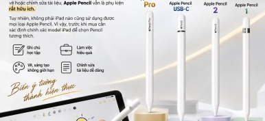 Apple Pencil có đáng mua năm 2026? Tư vấn chọn đúng loại