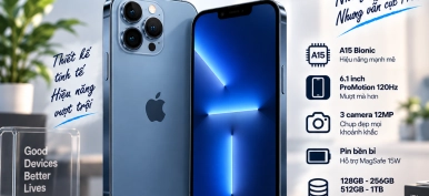 iPhone 13 Pro: Thông số, màn hình 120Hz và trải nghiệm sử dụng