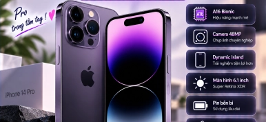 iPhone 14 Pro: Thông số, Dynamic Island, camera 48MP và trải nghiệm