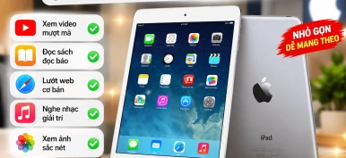 iPad mini 2 có xử lý mượt không? Có nên mua iPad mini 2 cũ?