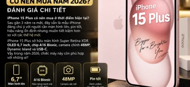iPhone 15 Plus Có Nên Mua Năm 2026? Đánh Giá Chi Tiết