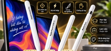 Apple Pencil tại Trảng Bom – Chính hãng, tương thích iPad, nên mua loại nào?