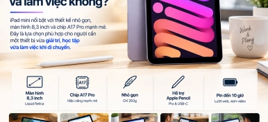 iPad mini có phù hợp để giải trí và làm việc trong năm 2026?