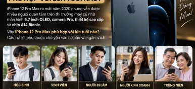 iPhone 12 Pro Max phù hợp với lứa tuổi nào