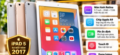 Trải nghiệm iPad 5: Có còn đáng mua trong năm 2026?