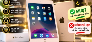 iPad mini 4 có xử lý mượt không? Đánh giá thực tế và có nên mua?