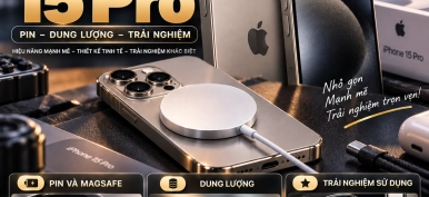 iPhone 15 Pro: Thông số, khung Titanium, chip A17 Pro và trải nghiệm