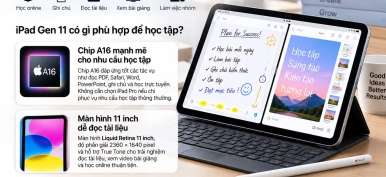 iPad Gen 11 có phù hợp để học tập? Đánh giá chi tiết từ A-Z