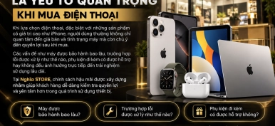 Chính sách bảo hành Nghĩa STORE: An tâm sử dụng đến 3 năm