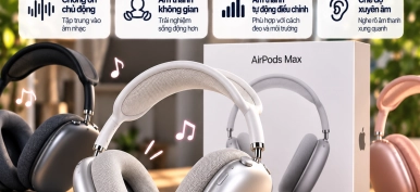 AirPods Max 1 có gì nổi bật? Thiết kế, âm thanh và tính năng