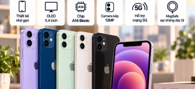 iPhone 12 mini có gì nổi bật? Thiết kế nhỏ gọn, màn hình OLED và chip A14