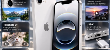 iPhone 16e có gì nổi bật? Thiết kế, màn hình, chip A18 và camera 48MP