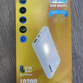 Sạc Dự Phòng 5S Pace 10.200mAh | Giá Tốt Tại Biên Hòa