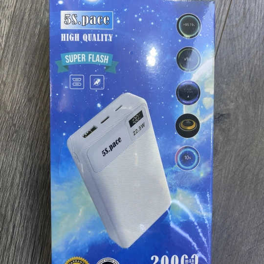 Sạc Dự Phòng 5S Pace 20.000mAh | Giá Tốt Tại Biên Hòa